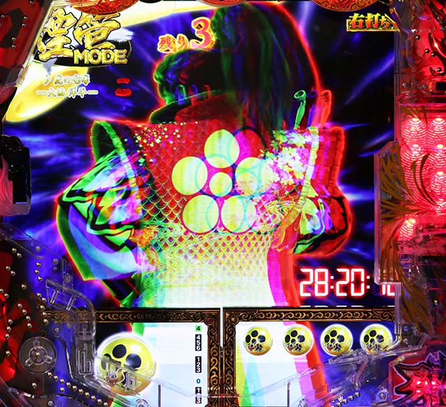 スマパチ『e花の慶次 裂 一刀両断』のRUSH性能や通常時のコレ待ち演出